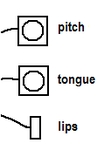 Four Voices diagram, detail 