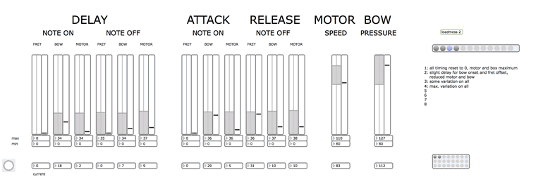 control panel