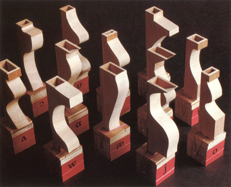picture of the vowel pipes